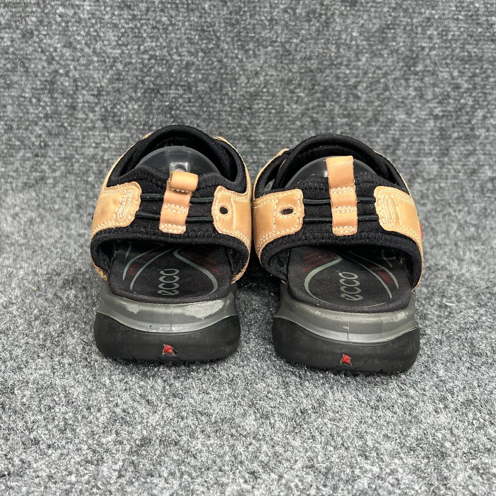 Ecco Bluma Sandals Women's Size 8 Brown Leather Bungee Lace Outdoor Hiking Shoes - Picture 5 of 11